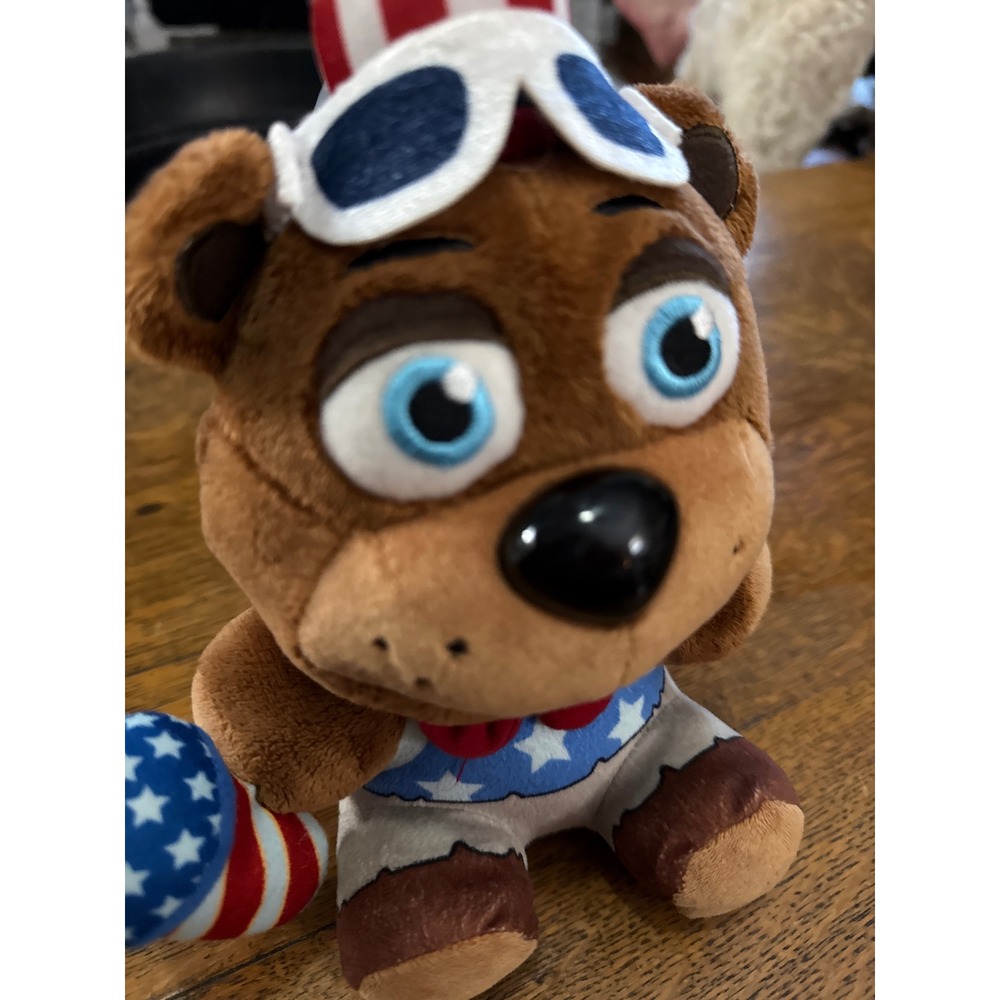 Funko Five Nights at Freddys Firework Freddy Patriotic Plush Bear 8in 2023